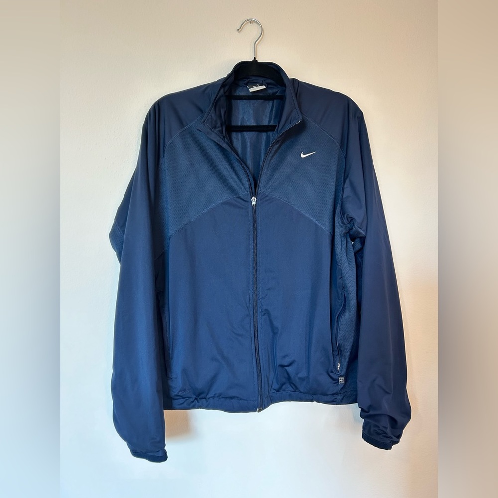 Nike Navy Blue Lightweight Jacket